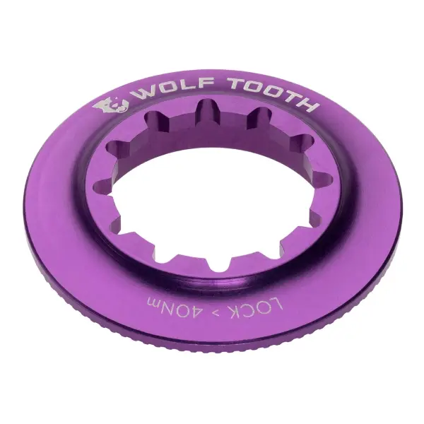 Lockring Chiusura Disco Centerlock Ghiera Interna Viola - image