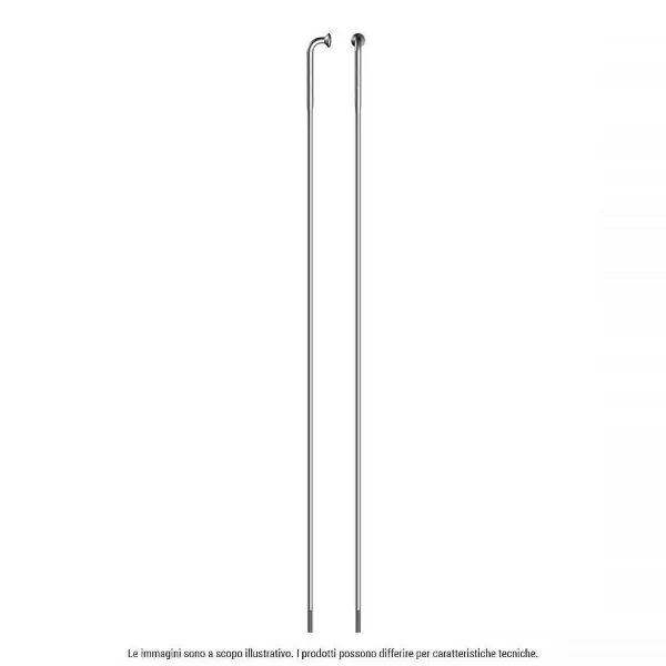 Spoke Strong Inox J-bend Ebike 288mm Silver 12mm Nipple #1