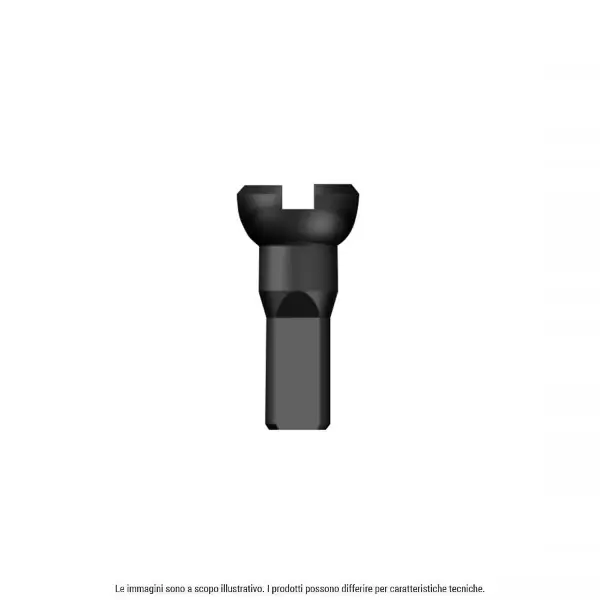 Nipples Polyax in ottone 12mm Nero confezione 100 pezzi #1