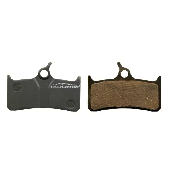 par de pastillas de freno organicas para shimano deore xt grimeca sram con muelle #1