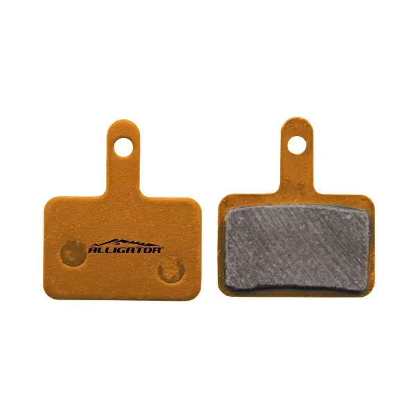 Pair of organic pads compatible with Shimano Deore, MT200, MT500 #1