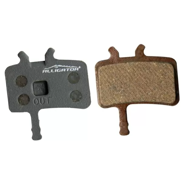 semi-metallic dual compound brake pads suitable for avid #1