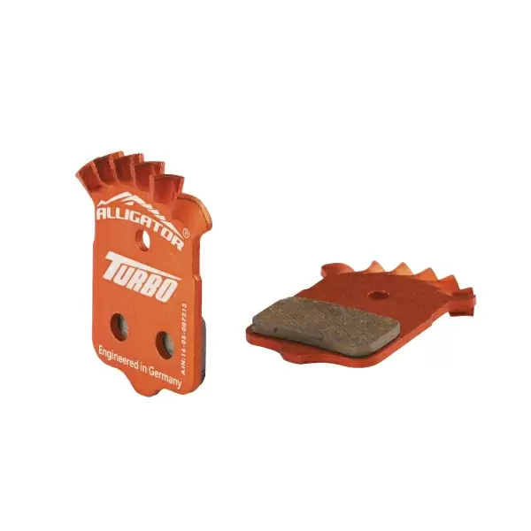 Plaquettes de frein Turbo Cooling semi-métalliques Avid Elixir / SRAM XX/X0 #1