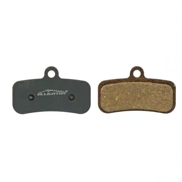 Semi-metallic pads compatible with Shimano Saint, Zee, XTR, XT, SLX, MT420, MT520 4 pistons #1