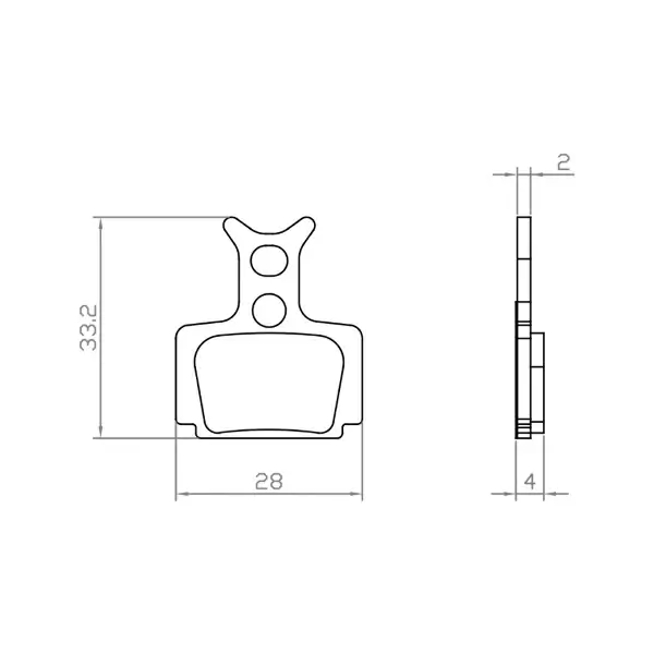 Coppia pastiglie freno e-Bike Formula Cura - image