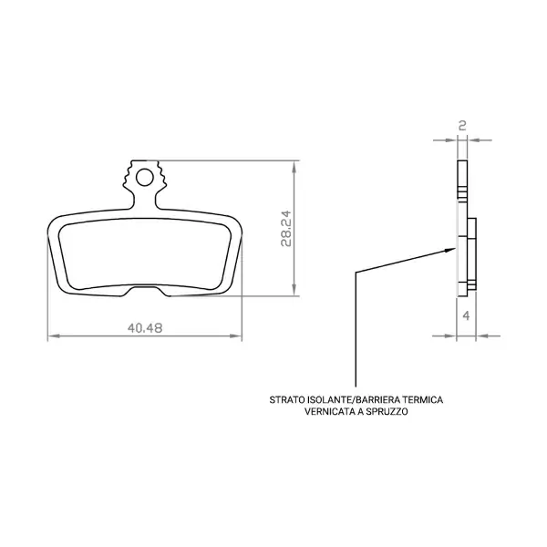 Paar Sram CODE R E-Bike-Bremsbeläge - image