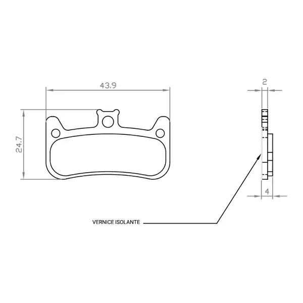 Coppia pastiglie freno e-Bike Formula Cura 4 - image