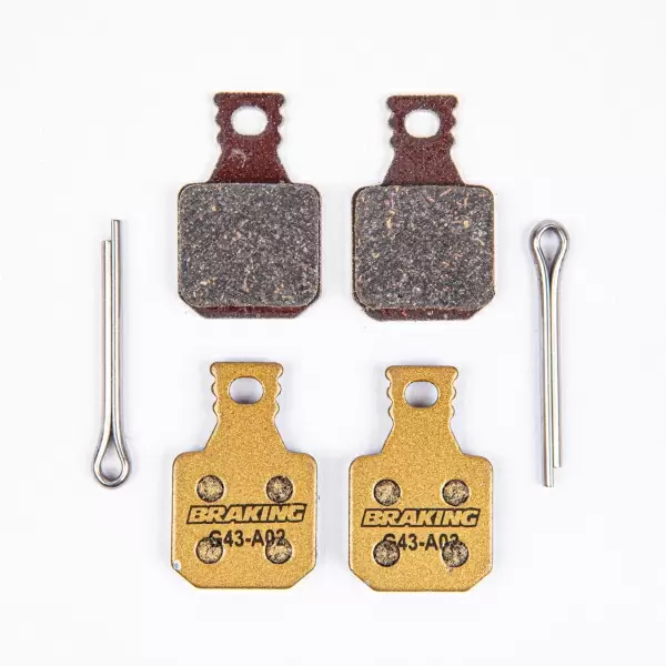 Carbo Metallic P20 pads for Magura MT5 / MT7 (4 pieces) #1