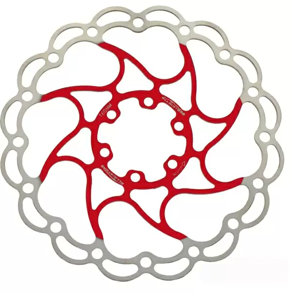Disco freno aries rosso 180mm #1