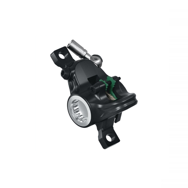 Bremssattel MT4 eSTOP drehbarer Rohranschluss ab 2020 + Bremsbeläge