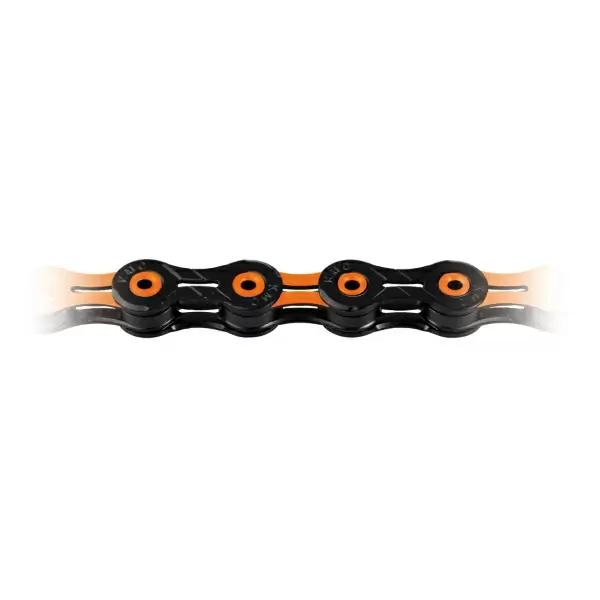 Chaine 11 vitesses x11sl dlc orange/noir #1