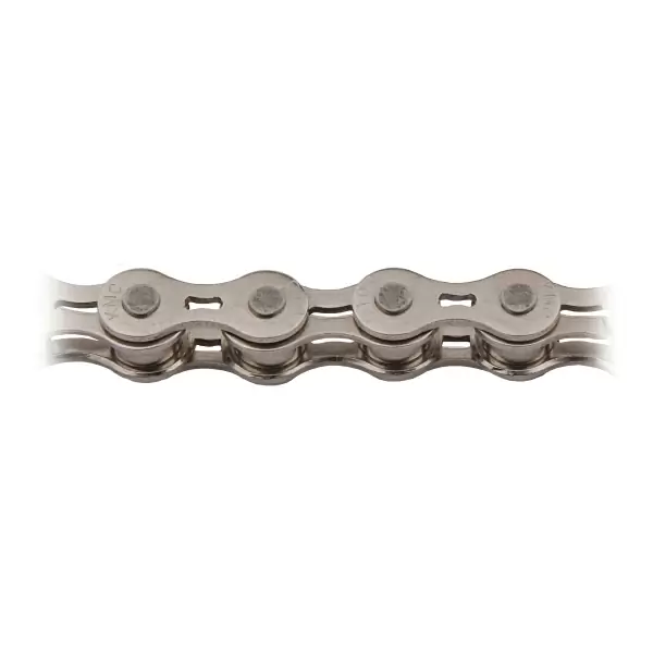 bicycle chain size 1/2'' x 1/8'' for single speed and track, x101 silver #1