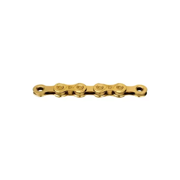 Waxed Chain X12 WAXED 12v 126 Gold Links #1