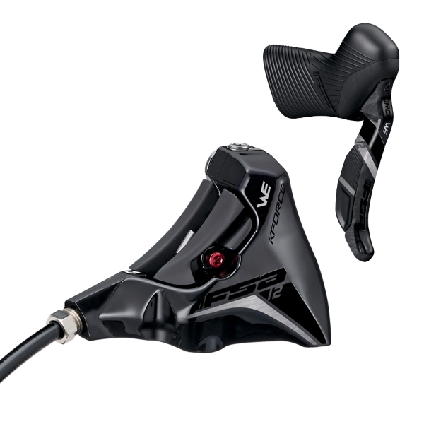 Comando Freno-Cambio Sinistro K-FORCE WE DISC 2v collarino senza display nero