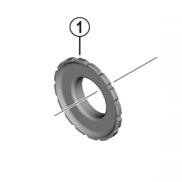 Spider lockring DU-E6100 for Steps and EP8 drive units #1