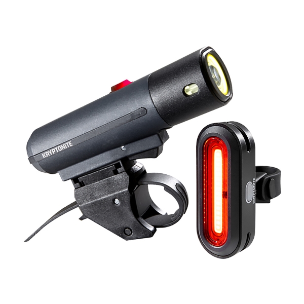 Kit de luz Light del callejón F-650 (650 Lumen) + Avenida R-50 COB NEGRO