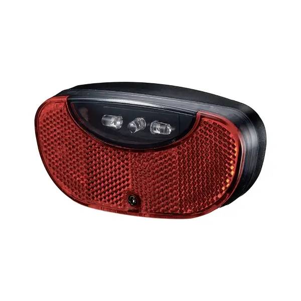 Luce Posteriore A Batteria Per Portapacchi UN-4420 Nero #1