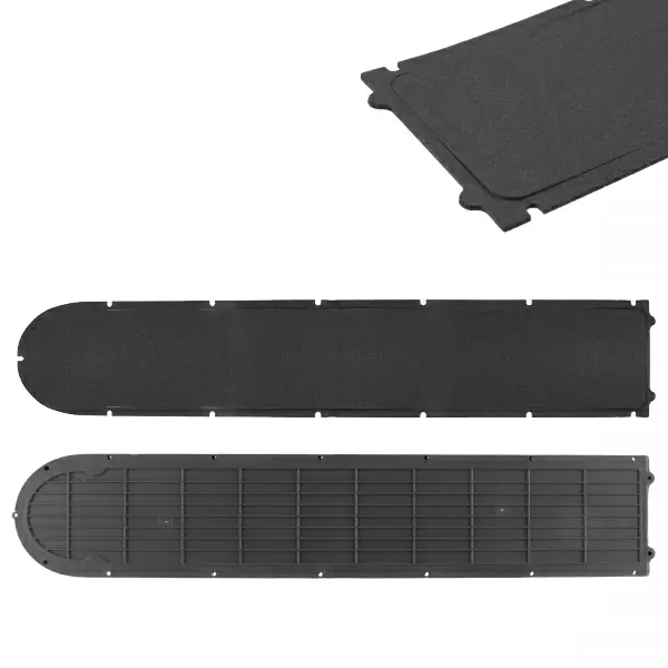 Coperchio Batteria In Plastica Monopattino 500x95mm (Con Kit Antivibrazioni) #1