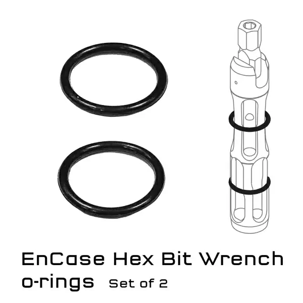 O-Ring Kit For Multitool Hex Bit Black 2pcs - image