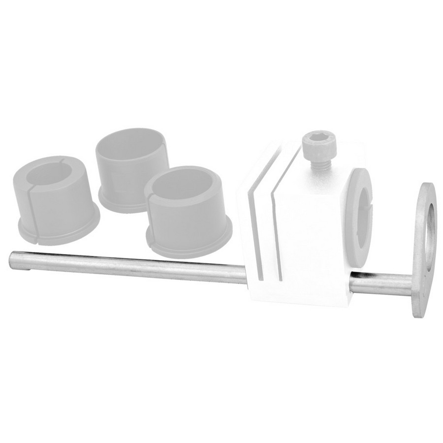 Maßanzeige für Ausleger-Schneideschablone