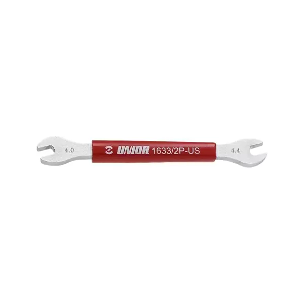 Clé double pour mamelons tailles 4 mm et 4,4 mm #1