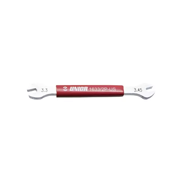 Clé double pour mamelons tailles 3,3 mm et 3,45 mm #1