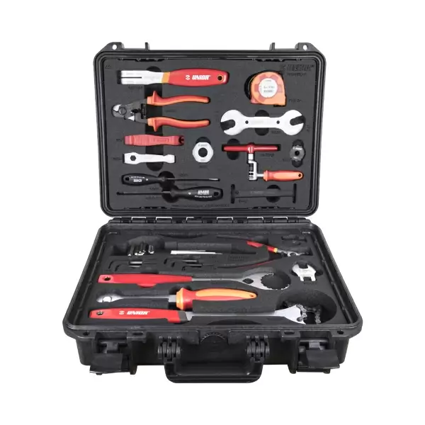 Caja de herramientas Pro Home Kit de reparación de bicicletas 34 piezas #1