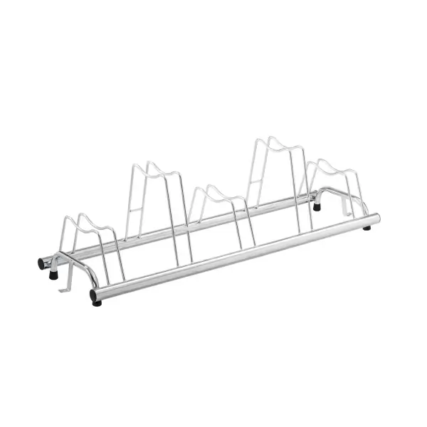 Floor bike rack for 5 disc bikes #1