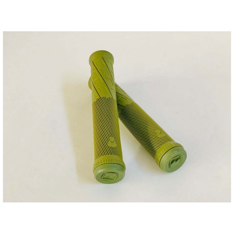 Puños CROSS-CHECK BMX Verde Militar 160mm
