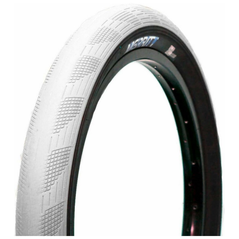 Cubierta PHANTOM 20 X 2.5'' BMX Blanca con banda negra