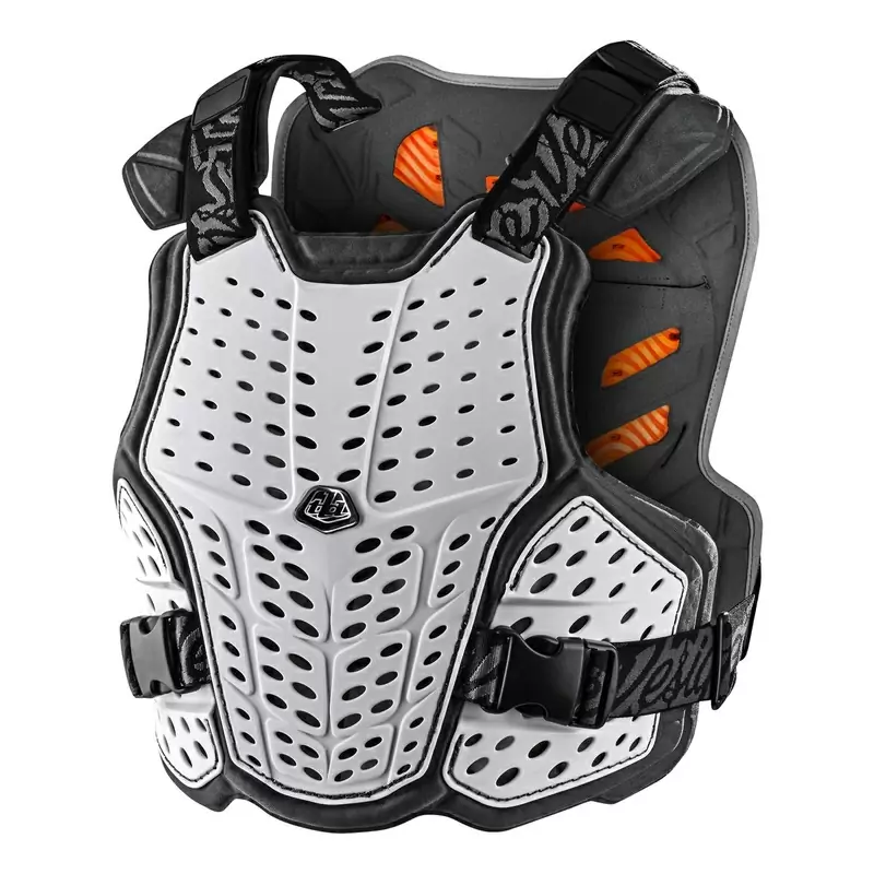 Pettorina MTB ROCKFIGHT CE Chest Protector Bianco Taglia XS/S #1