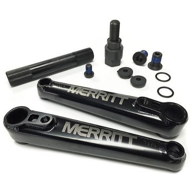 Guarnitura BMX BATTLE Perno 22mm Compatibile RSD/LSD 175mm Nero