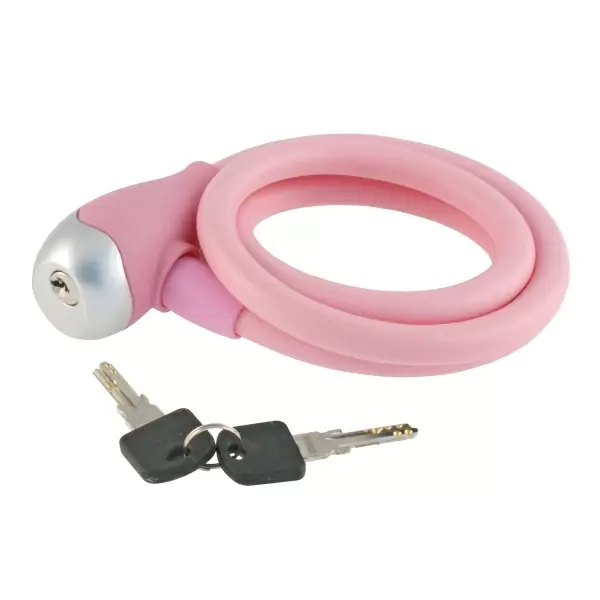 coil lock silicon lock pink 12 x 1200 mm #1