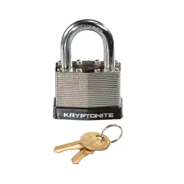 laminated steel padlock diameter 44mm with 2 keys included. #1