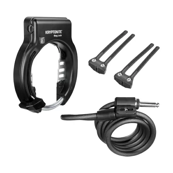 Lanzamiento de bloqueo de anillo candado de bloqueo con cable espiral - image
