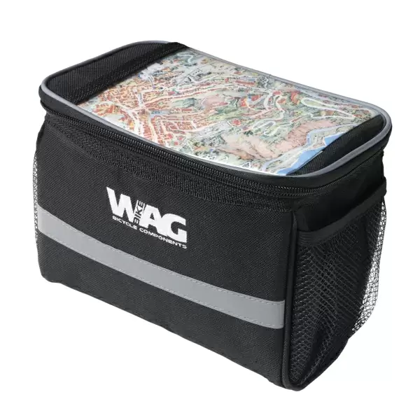 Mini-Reisetasche vorne mit Kartenfenster Lenkerriemen Riemen #1