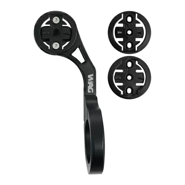 GPS Support Garmin/Bryton/Wahoo black compatible handlebar - image