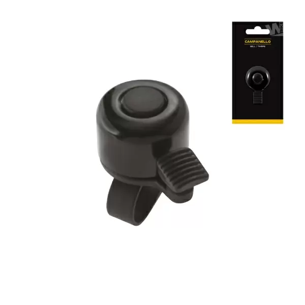 Campanello DIN DIN 34mm Nero Lucido #1