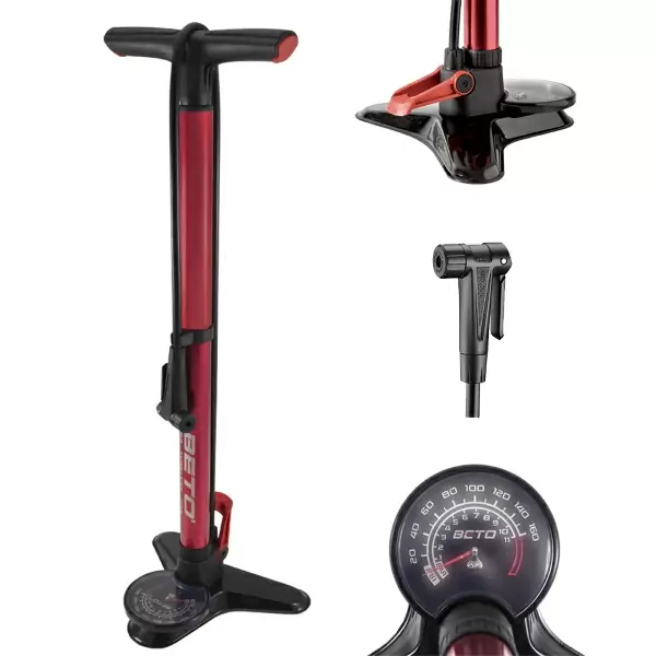Schlauchlose Werkstattpumpe 11bar / 160psi rot #1
