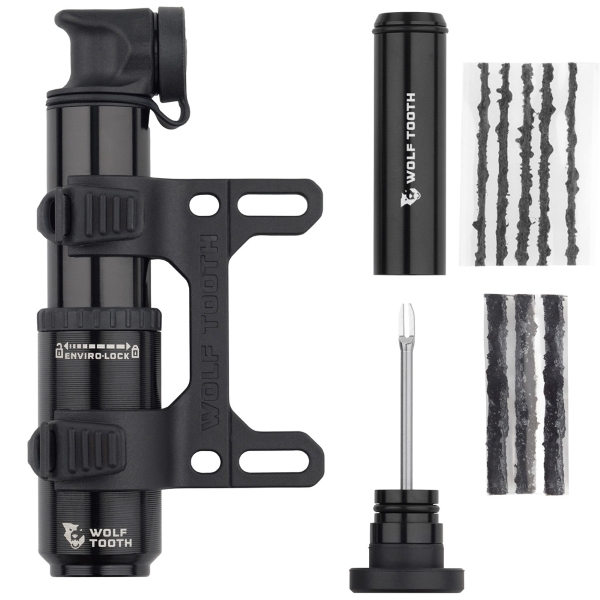 Encase 40cc Pump Kit And Tubeless Repair Black