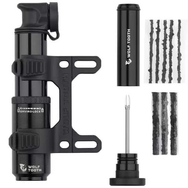 Encase 40cc Pump Kit And Tubeless Repair Black - image