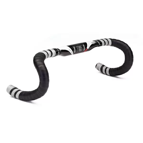 pair handlebar tapes onetouch 2 black / red / white #1