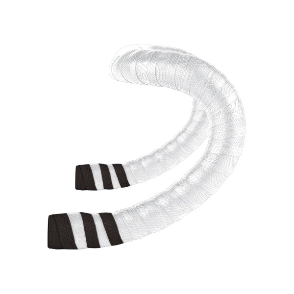 Par de cintas de manillar ONE TOUCH 2 GEL Blanco/Negro