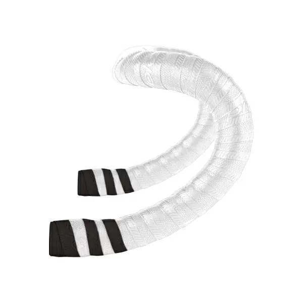 Par de cintas de manillar ONE TOUCH 2 GEL Blanco/Negro - image