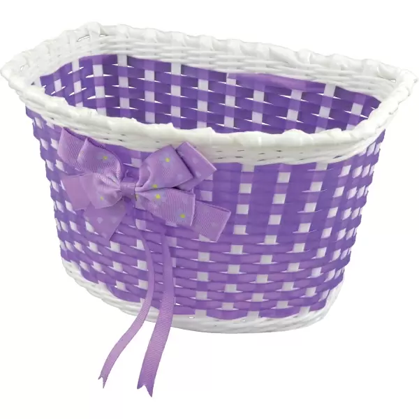 Panier en nylon fille couleur violette #1