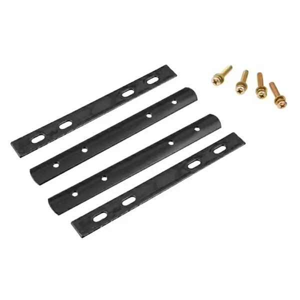 Basket mounting kit with curved plates and bolts #1