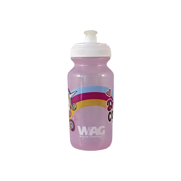 Botella de agua 380ml Sin Cápsula Protectora Rosa Brillante