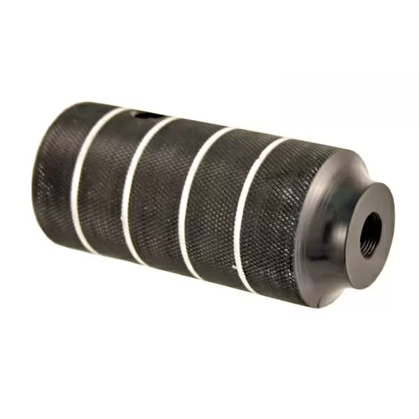 Freestyle black 50x110mm aluminum footpegs threaded 14mm #1