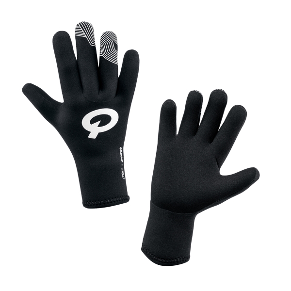 Deje caer los guantes de dedo largo de neopreno tamaño s