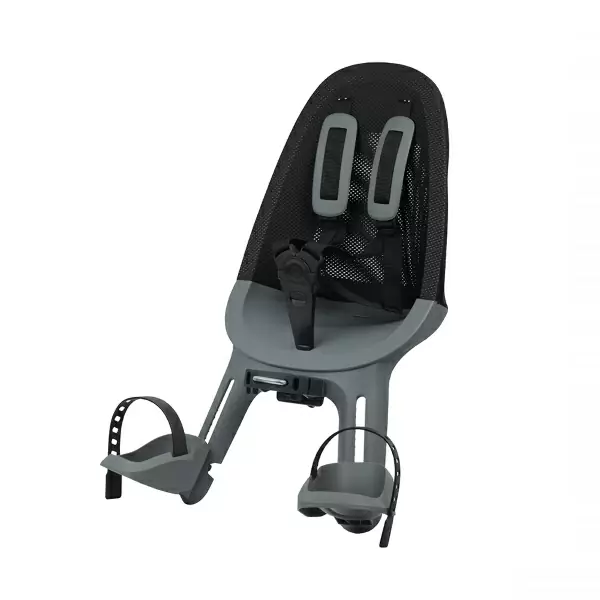 Cadeira dianteira Air Front preta/prateada #1